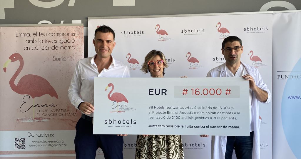 Aportem un any més en el projecte d&#8217;investigació del càncer de mama - SB Hotels